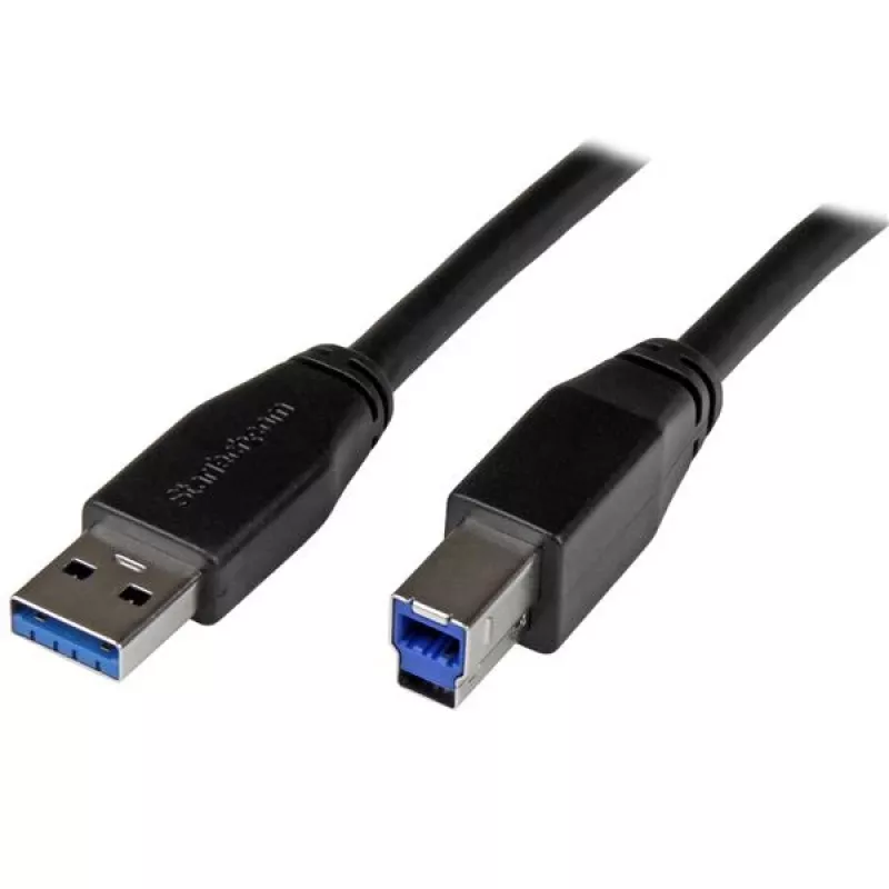 StarTech.com aktyvus USB 3.0 USB-A į USB-B laidas - M/M - 10 m (30 pėdų)