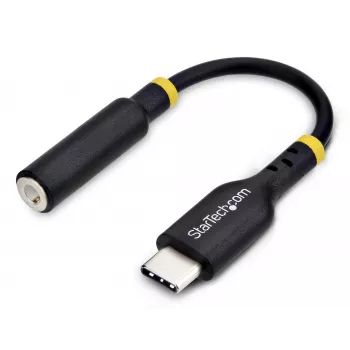 StarTech.com USB-C į 3,5 mm ausinių garso adapteris, 12,7 cm, 32 bitų DAC