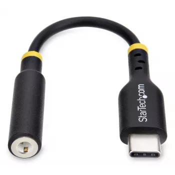 StarTech.com USB-C į 3,5 mm ausinių garso adapteris, 12,7 cm, 32 bitų DAC