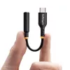 StarTech.com USBCAUDIO2 USB-C–3,5 mm TRRS ausinių / laisvų rankų garso adapteris, 32 bitų DAC, suderinamas su Thunderbolt, 12,7 cm, juodos spalvos