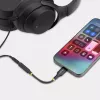 StarTech.com USBCAUDIO2 USB-C–3,5 mm TRRS ausinių / laisvų rankų garso adapteris, 32 bitų DAC, suderinamas su Thunderbolt, 12,7 cm, juodos spalvos