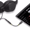 StarTech.com USBCAUDIO2 USB-C–3,5 mm TRRS ausinių / laisvų rankų garso adapteris, 32 bitų DAC, suderinamas su Thunderbolt, 12,7 cm, juodos spalvos