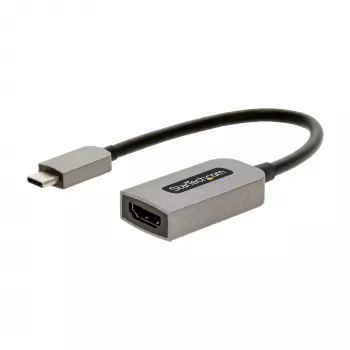 StarTech.com USB-C į HDMI adapteris, 4K 60Hz vaizdas, HDR10, USB-C į HDMI monitoriaus adapteris, suderinamas su USB4 / Thunderbolt