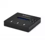 „StarTech.com“ nepriklausomas USB atmintukų kopijavimo ir trynimo įrenginys 1:2, 1,5 GB/min, LCD ekranas