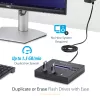 „StarTech.com“ nepriklausomas USB atmintukų kopijavimo ir trynimo įrenginys 1:2, 1,5 GB/min, LCD ekranas