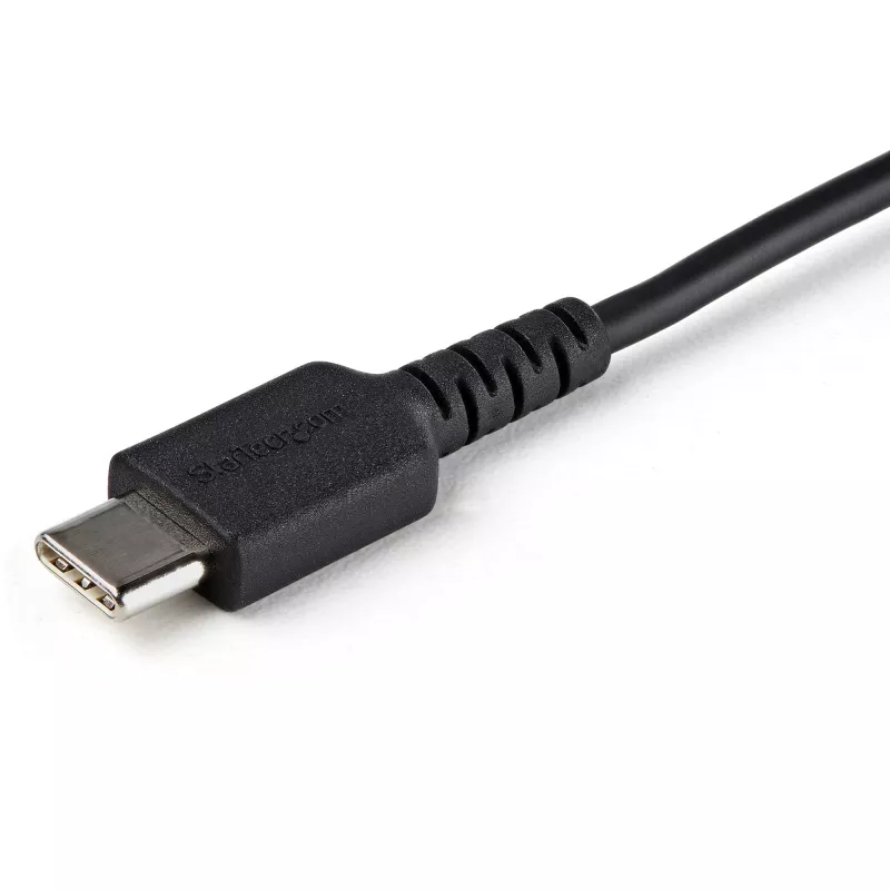 StarTech.com 3ft (1m) Saugus įkrovimo laidas – USB-A į USB-C duomenų blokavimo laidas – tik įkrovimui, be duomenų – telefonui/planšetei