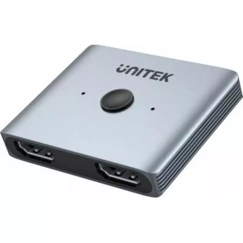 HDMI jungiklis Unitek V1163A 2x1 8K 60Hz — 2 įėjimai į 1 išėjimą