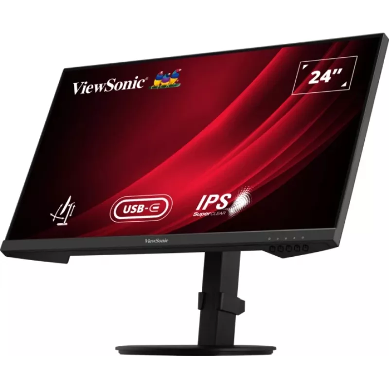 ViewSonic VG2409-MHDU-2 kompiuterio monitorius 23,8 colio Full HD LED juodas