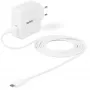StarTech.com USB-C sieninis įkroviklis - nešiojamojo kompiuterio USB-C įkroviklis 60W PD - 2m kabelis - universalus kompaktiškas C tipo maitinimo adapteris - Dell XPS/Lenovo X1 Carbon/HP EliteBook/MacBook - USB IF/CE sertifikuotas