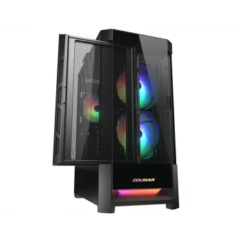 COUGAR CGR-5ZD1B-RGB Midi Tower korpusas juodas