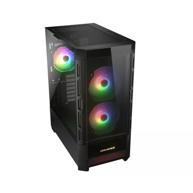 COUGAR CGR-5ZD1B-RGB Midi Tower korpusas juodas