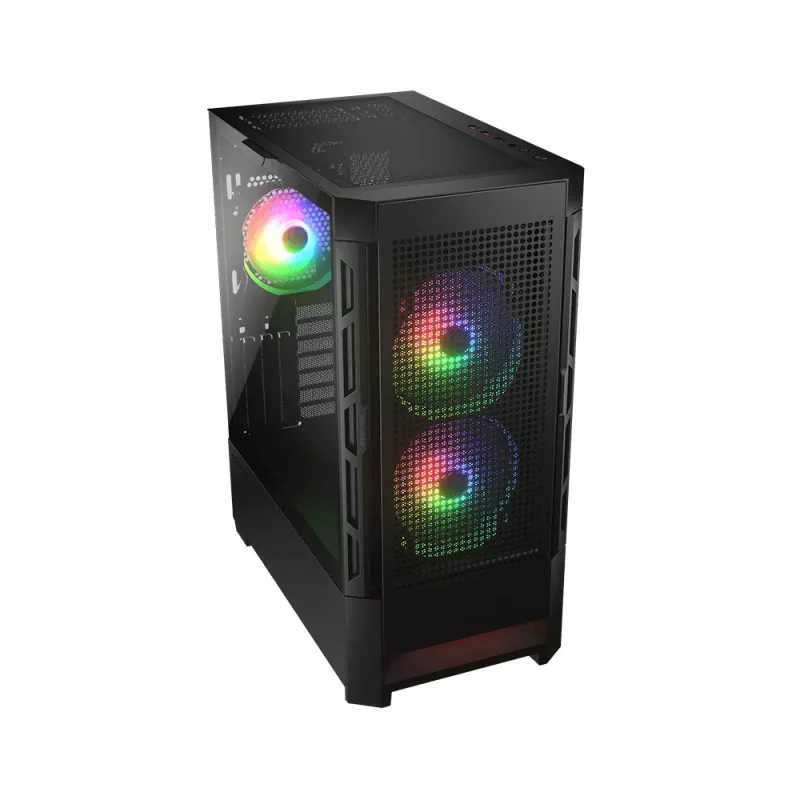 COUGAR CGR-5ZD1B-RGB Midi Tower korpusas juodas