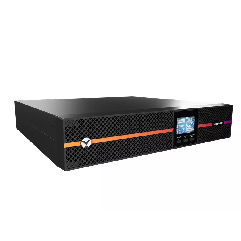 Vertiv Liebert GXE3-1000IRT2UXL nepertraukiamo maitinimo šaltinis (UPS) Dvigubo keitimo (Online) 1 kVA 900 W 8 AC lizdai