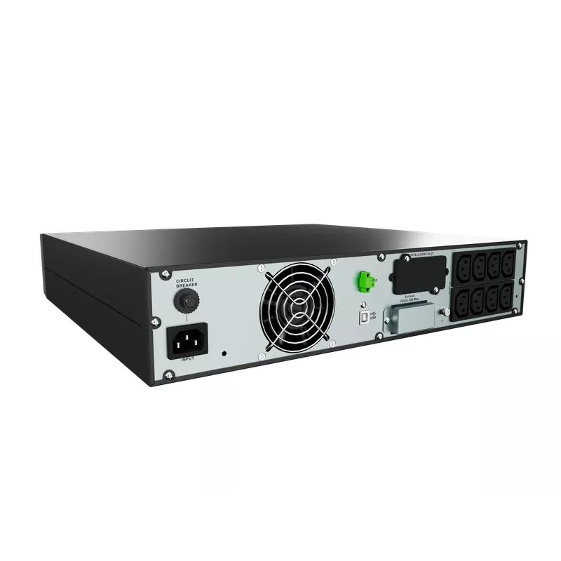 Vertiv Liebert GXE3-1000IRT2UXL nepertraukiamo maitinimo šaltinis (UPS) Dvigubo keitimo (Online) 1 kVA 900 W 8 AC lizdai