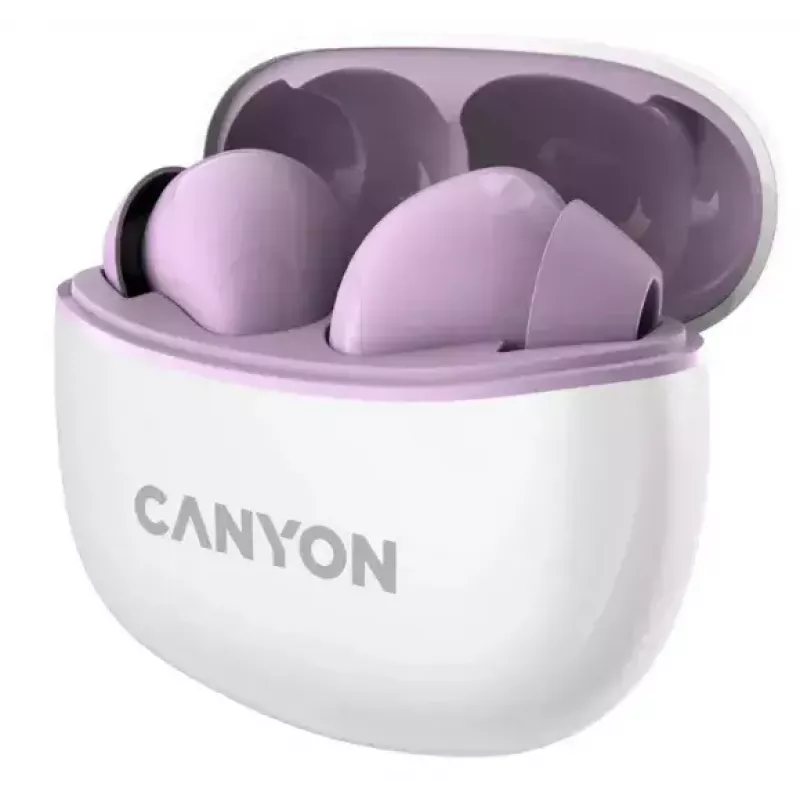Ausinės belaidės Canyon TWS-5 (CNS-TWS5PU) violetinės
