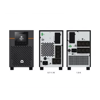 Vertiv Liebert Edge nepertraukiamo maitinimo šaltinis (UPS) - 750VA 675W 230V linijinis interaktyvus AVR mini bokštas | 0,9 PF