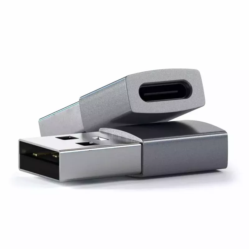 Satechi ST-TAUCM USB-A į USB-C adapteris, pilka