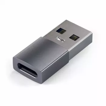 Satechi ST-TAUCM USB-A į USB-C adapteris, pilka