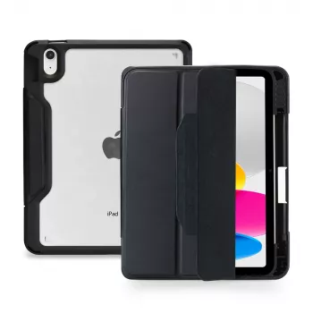 DEQSTER Rugged MAX Dėklas, skirtas iPad 10,9 colio (10 kartos), Juodas