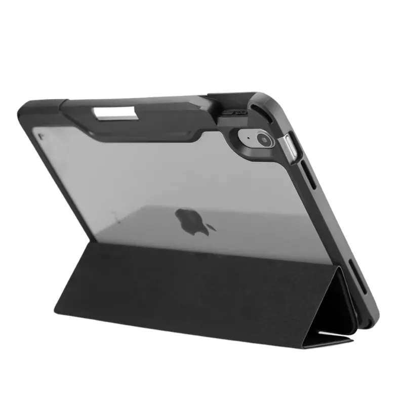 DEQSTER Rugged MAX Dėklas, skirtas iPad 10,9 colio (10 kartos), Juodas