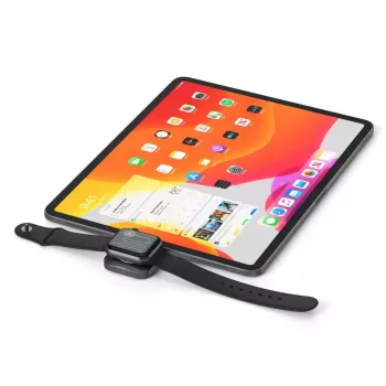 Įkrovimo stovas Satechi ST-TCMCAWM Apple Watch juodas sidabrinis baltas aliuminis