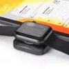 Įkrovimo stovas Satechi ST-TCMCAWM Apple Watch juodas sidabrinis baltas aliuminis