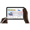 Planšetinis kompiuteris Apple iPad mini Wi‑Fi 128GB Violetinė – 8,3 colio (21,1 cm) LED 2266×1488, A17 Pro, 12MP kameros, Wi‑Fi 6E, 293 g