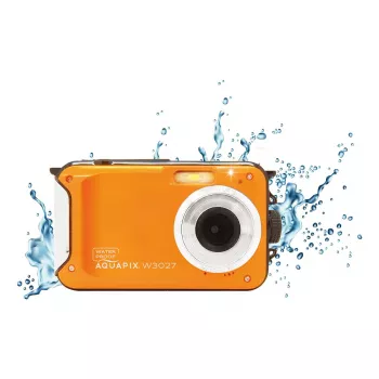 Vandeniui atspari kompaktiška fotoaparatas Easypix W3027 Wave 5 MP 1280 x 720 pikselių Oranžinė
