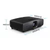 BenQ W2720i Projektorius standartinio atstumo 2500 ANSI liumenų DLP UHD 4K (3840x2160) 3D Juodas