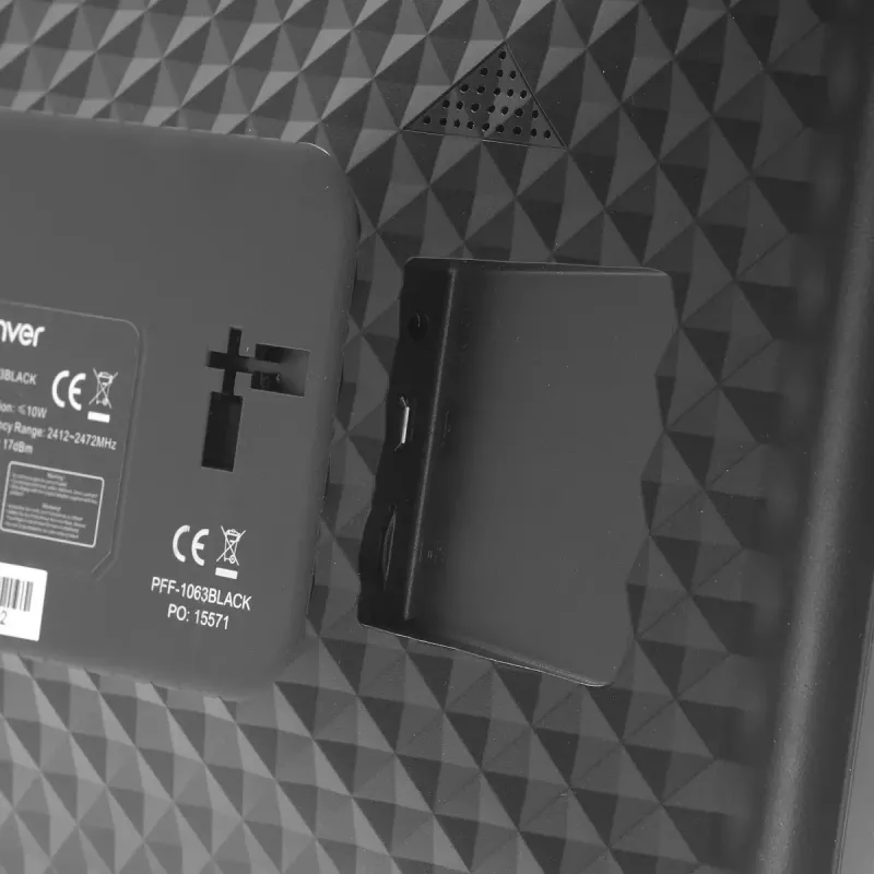 Skaitmeninis nuotraukų rėmelis Denver PFF-1063BLACK 10.1 colio jutiklinis ekranas Wi-Fi 1920x1080