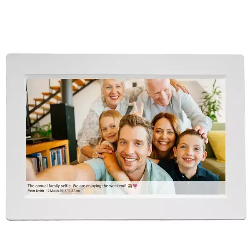 Skaitmeninis nuotraukų rėmelis DENVER PFF-1015W 10.1 colių jutiklinis ekranas Wi-Fi 1280x800
