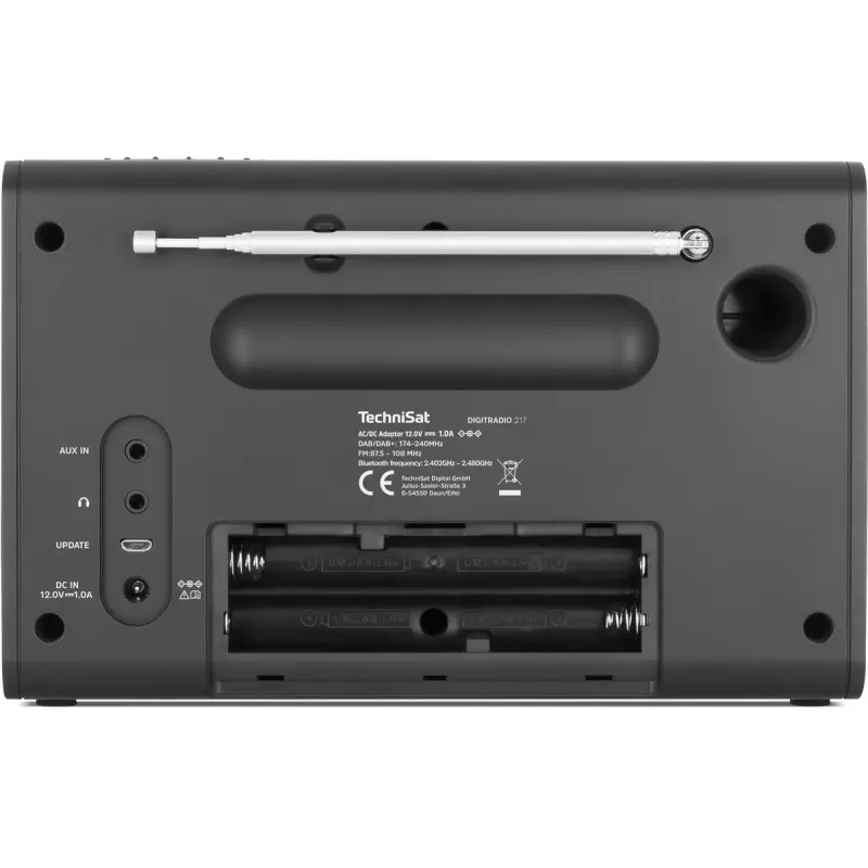 Nešiojamas radijas TechniSat DIGITRADIO 217, DAB+ / FM / Bluetooth