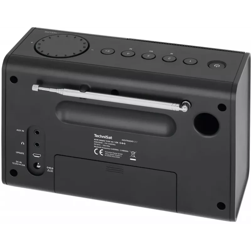 Nešiojamas radijas TechniSat DIGITRADIO 217, DAB+ / FM / Bluetooth