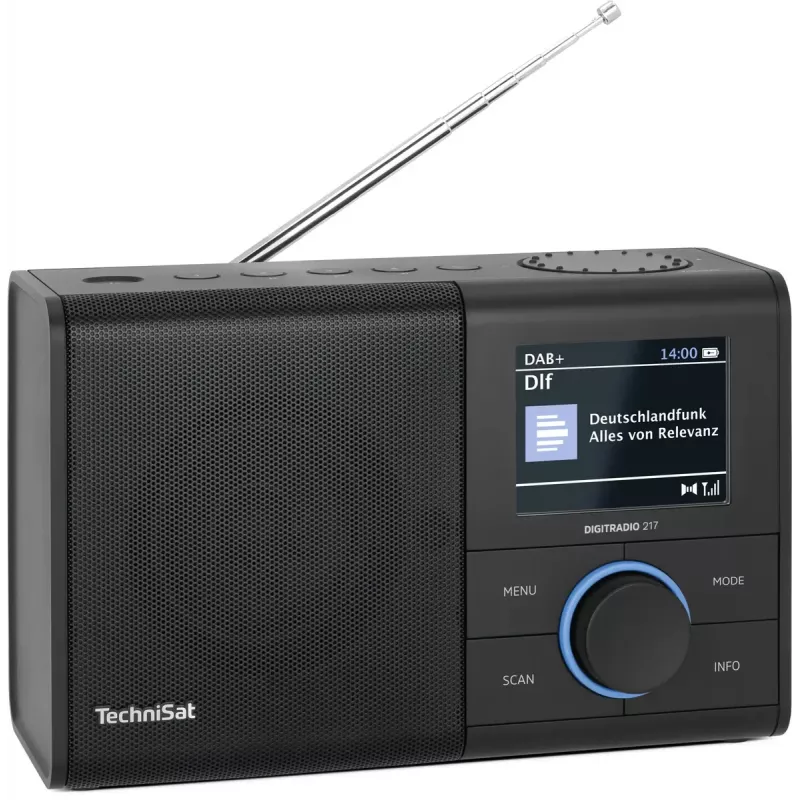 Nešiojamas radijas TechniSat DIGITRADIO 217, DAB+ / FM / Bluetooth