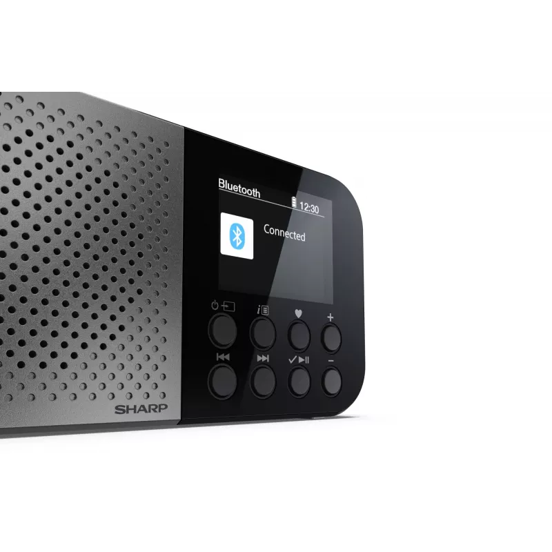 Nešiojamas radijas Sharp DR-P520 skaitmeninis imtuvas DAB DAB+ FM