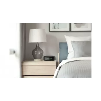 Philips TAR3205/12 radijo laikrodis su žadintuvu, juodas