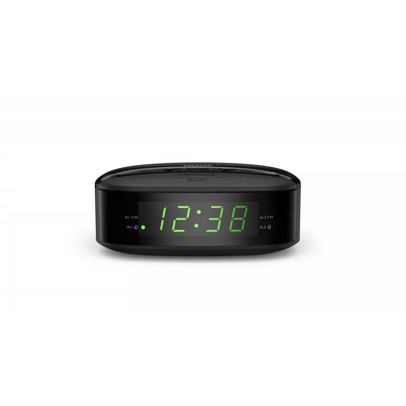 Philips TAR3205/12 radijo laikrodis su žadintuvu, juodas
