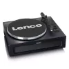 Pavarų diržu varomas vinilinis grotuvas Lenco LS-430BK juodas 40W Bluetooth