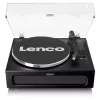 Pavarų diržu varomas vinilinis grotuvas Lenco LS-430BK juodas 40W Bluetooth