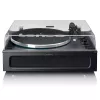 Pavarų diržu varomas vinilinis grotuvas Lenco LS-430BK juodas 40W Bluetooth