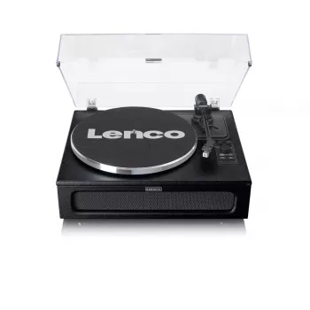 Pavarų diržu varomas vinilinis grotuvas Lenco LS-430BK juodas 40W Bluetooth