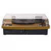 Denver VPL-230LW juodas medinis pusiau automatinis grotuvas 2W RMS
