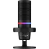 HyperX DuoCast USB mikrofonas (juodas) su RGB apšvietimu