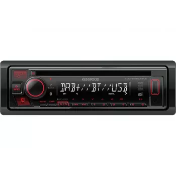 Kenwood KDC-BT450DAB automobilinis medijos imtuvas Juodas 50 W Bluetooth