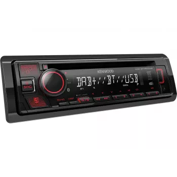 Kenwood KDC-BT450DAB automobilinis medijos imtuvas Juodas 50 W Bluetooth
