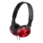 Sony MDR-ZX310AP ausinės, laidinės, 10–24000 Hz, skambučiai/muzika, 125 g, raudonos