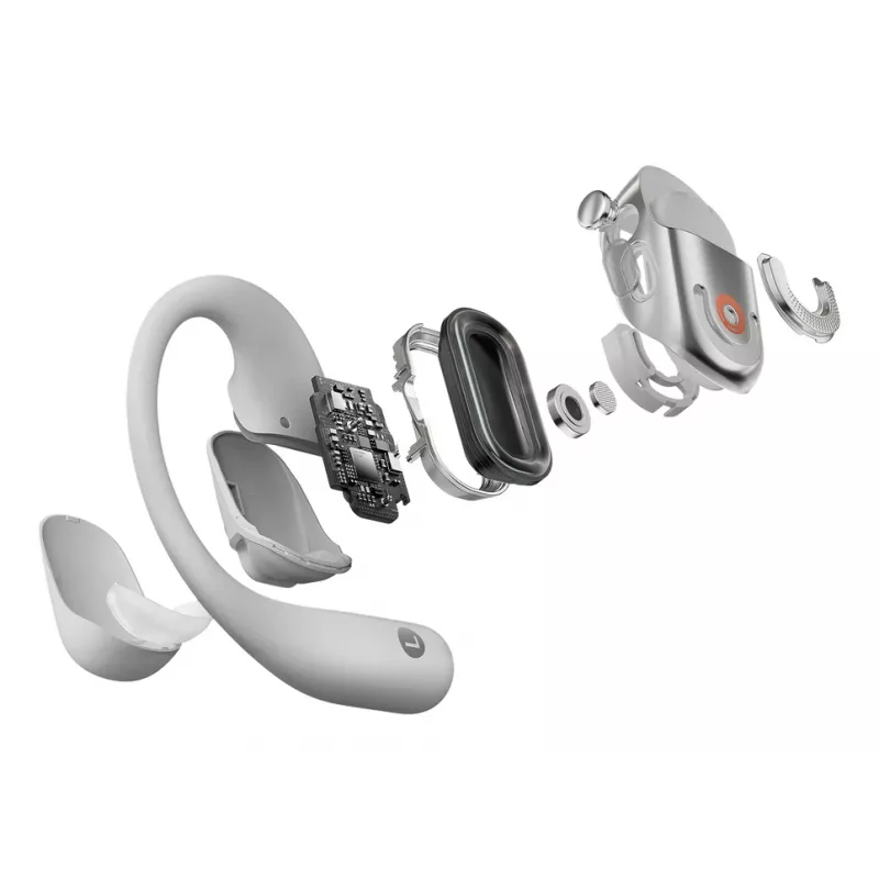 SHOKZ OpenFit 2+ Ausinės Belaidės Ausų Kabliukai, Į Ausį Skambučiams/Muzikai Pilka