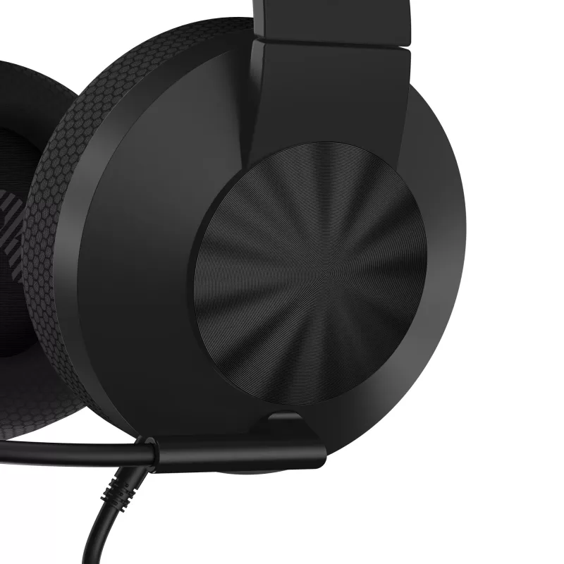 Ausinės Lenovo H210 laidinės žaidimams juodos 20-20000 Hz 2 m laidas