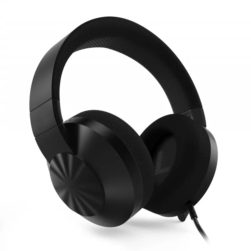 Ausinės Lenovo H210 laidinės žaidimams juodos 20-20000 Hz 2 m laidas