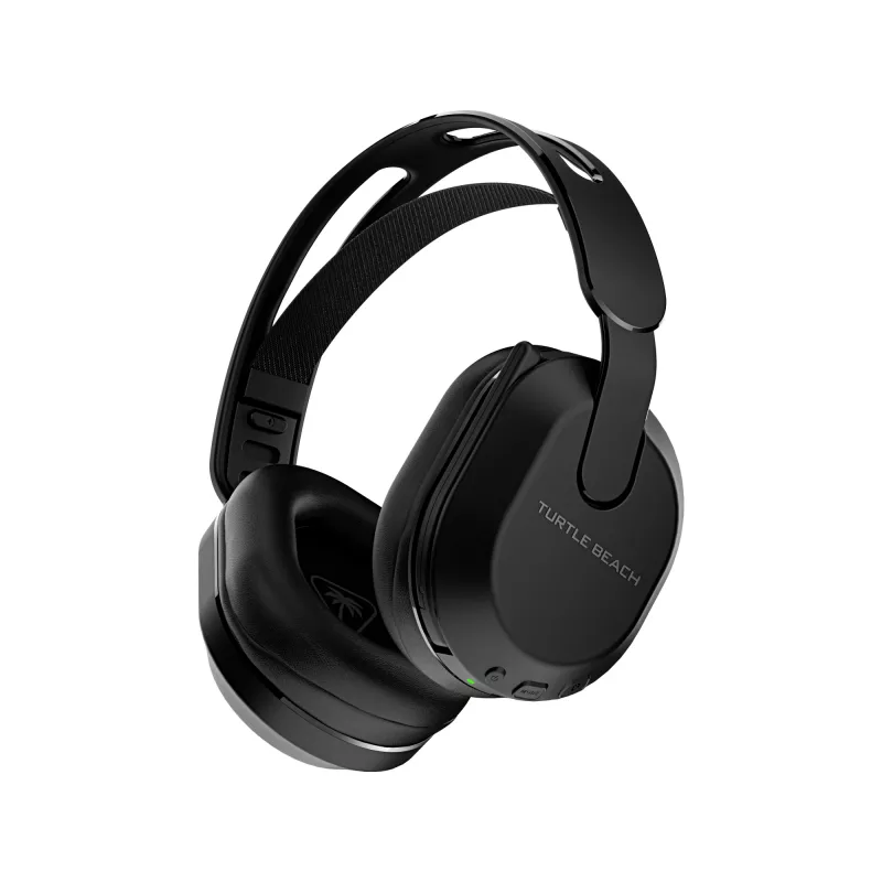 Turtle Beach Stealth 500 Juoda PlayStation belaidė žaidimų ausinė iki 40 val. baterijos ir Bluetooth PS5, PS4, PC ir mobiliajam
